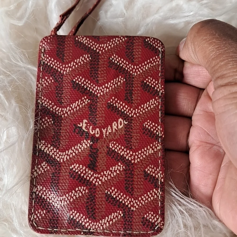 Goyard Goyardine Lanyard Card Holder